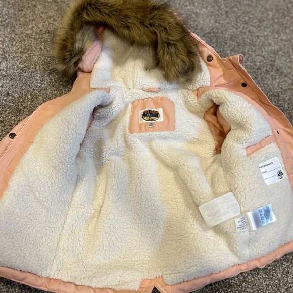 Outdoor Kids Faux-Fur Trim Hooded Coat - Picture 5 of 8